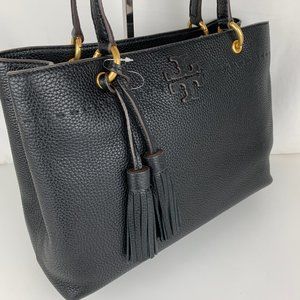 New Tory Burch McGraw Triple Compartment Ring Tote